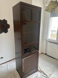 Vetrinetta in legno frassino di Biagetti Mobili