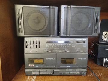 Radio Nordmende con due alti parlanti