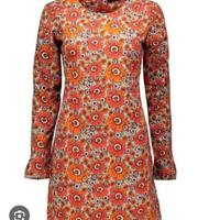 abito fantasia floreale taglia L