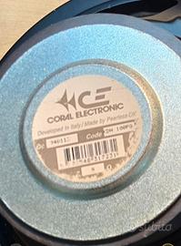 woofer CORAL 25 cm coppia