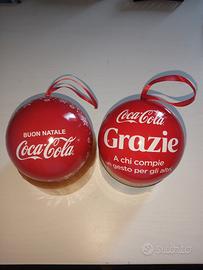Palline di Natale  Coca Cola Babbo Natale