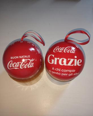 Palline di Natale  Coca Cola Babbo Natale
