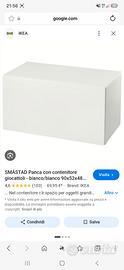 Panca contenitore giocattoli ikea