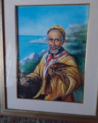 Quadro olio su tela firmato Perucci E