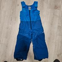 pantaloni salopette sci