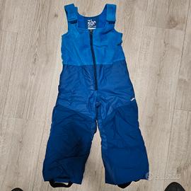 pantaloni salopette sci