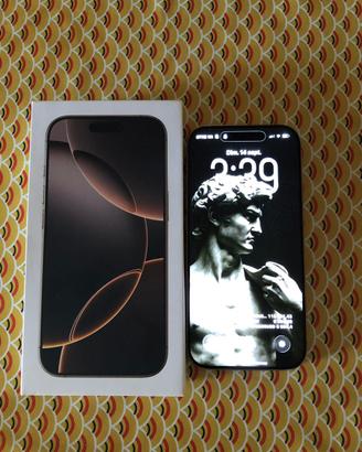 Iphone 16 pro 256GB Desert