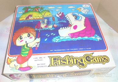 Fishinggame ceppi ratti gioco tavolo vintage