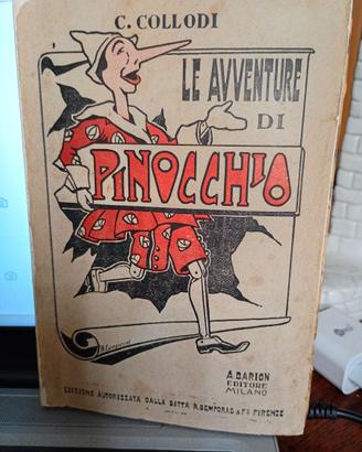 C.COLLODI. Le avventure di Pinocchio Barion (1922)