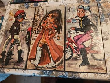 Quadretti Vintage Idylle Falconi