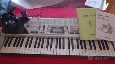 pianola Casio ctk-496