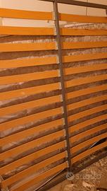 materasso e rete matrimoniale 