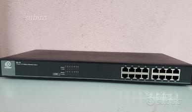 SWITCH ETHERNET GIGAWAY GX-16 Port 10/100 Mbps