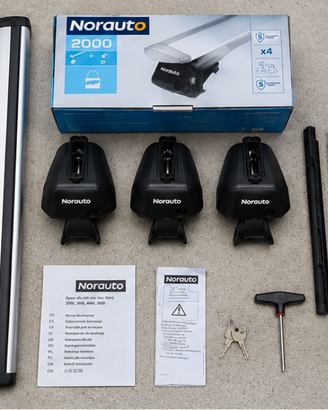 Kit completo di barre portatutto Norauto