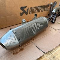 Scarico Akrapovic ktm husqvarna gas gas