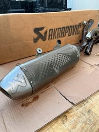 Scarico Akrapovic ktm husqvarna gas gas