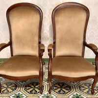 COPPIA POLTRONE VOLTAIRE