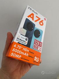 ZTE BLADE A76 128GB nuovo mai aperto