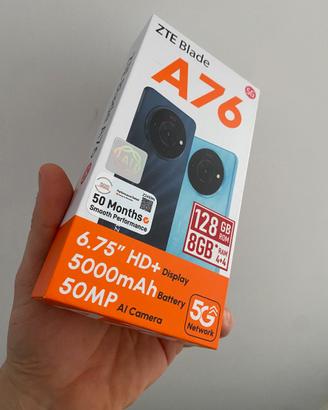 ZTE BLADE A76 128GB nuovo mai aperto
