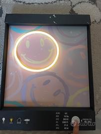 Lampada quadro LED smile