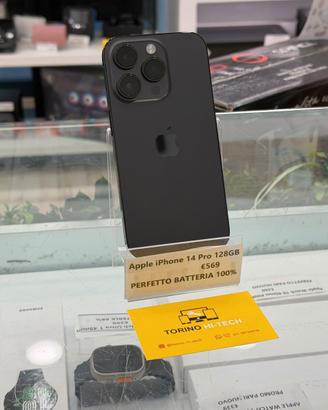 Apple iPhone 14 Pro 128GB - BATTERIA 100%