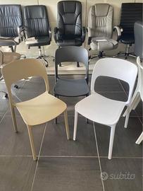 Sedie impilabili in polipropilene VAL