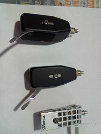 THORENS shell più testine General Electric