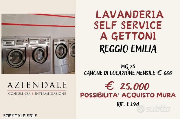 Storica lavanderia self service a gettoni