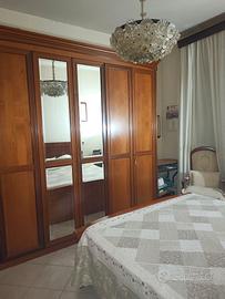 Camera da letto in noce massello completa