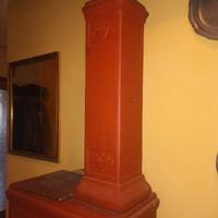 Stufa a legna terracotta Irsica