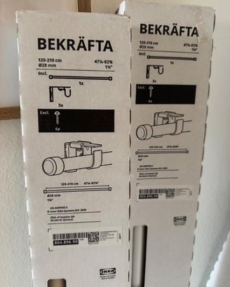 Aste per tende IKEA bekrafta