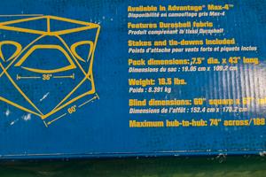 Capanno Ameristep Waterfowl Brickhouse usato