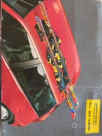 Portasci magnetico per 2 paia di sci