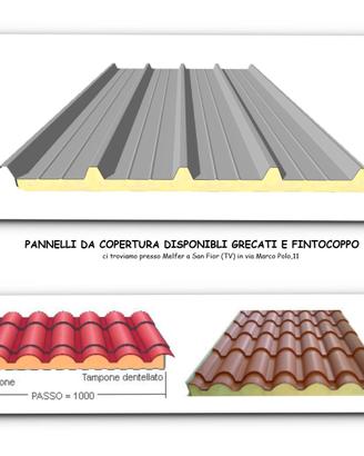 Pannelli da copertura - lamiere - policarbonato