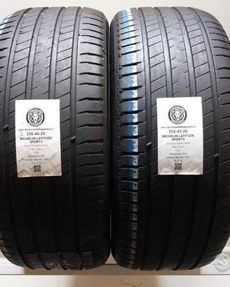 2 gomme 255 45 20 michelin a8031