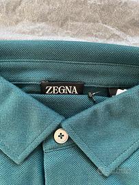 Polo manica lunga da uomo Zegna nuova