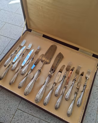 posate in argento 800