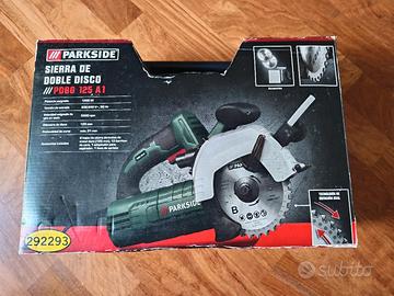 Sega circolare a doppia lama Parkside nuova 