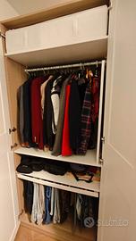 Armadio IKEA PAX a due ante 99.8×236.4×60.4cm