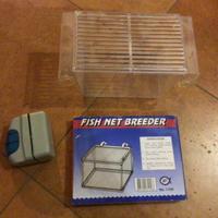 Sale parto e tergivetro magnetico per acquario