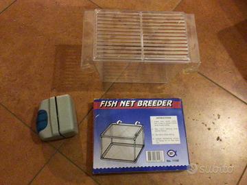 Sale parto e tergivetro magnetico per acquario