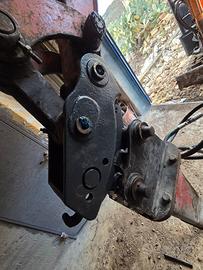 attacco rapido miniescavatore 