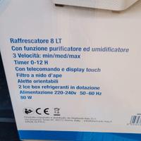 Raffrescatore pinguino con umidificatore e purific