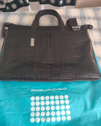 borsa pelle Piquadro 