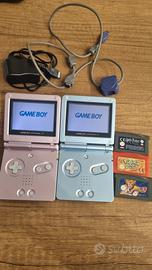 game boy advance sp piu giochi 