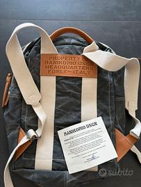 Zaino nuovo con cartellino Manikomio DSGN tessuto