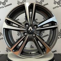 CERCHI IN LEGA RENAULT CLIO CAPTUR MEGANE DA 17