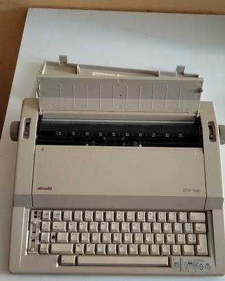macchina da scrivere elettronica olivetti ETP 1000