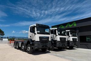 Man 41.520 TGS 40Ton 8x4 Euro6 veicolo a telaio
