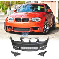 PARAURTI ANTERIORE BMW E81 E87 E82 04-13 LOOK EVO1